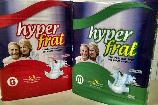 Fraldas Hyper Fral